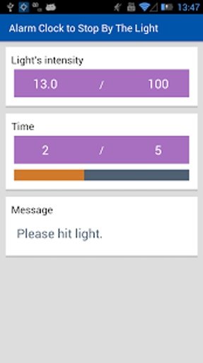 Alarm Clock to Stop By Light截图9