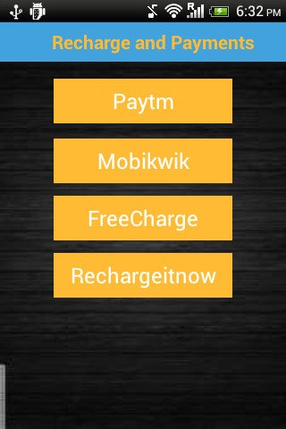 Recharge and Payment截图1