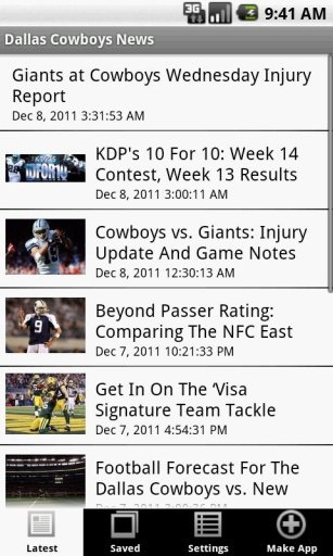 Dallas Cowboys News截图3