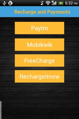 Recharge and Payment截图2