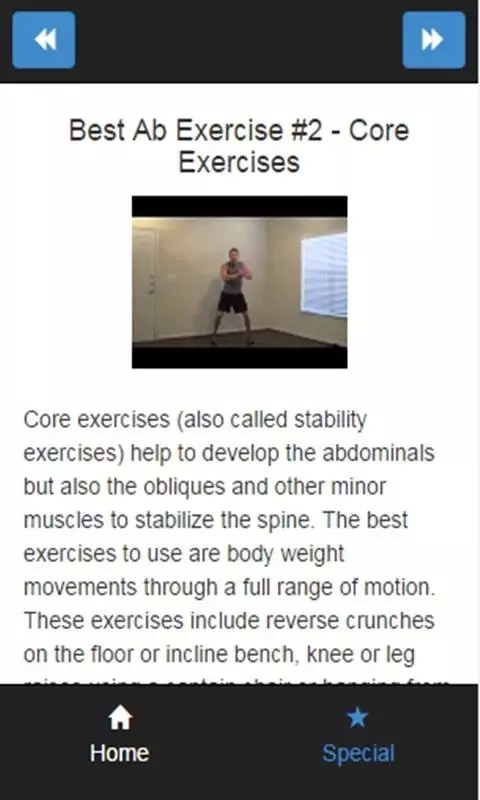 abdominal exercise截图4