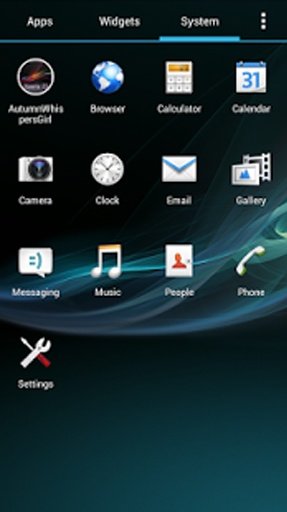 Solo Xperia Theme截图3