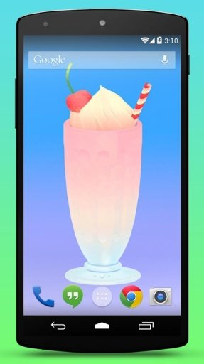 Cherry Milkshake LiveWallpaper截图3