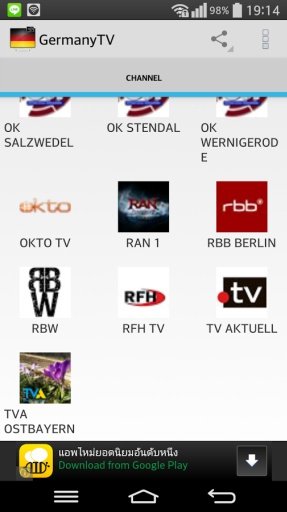 German TV Live HD截图1