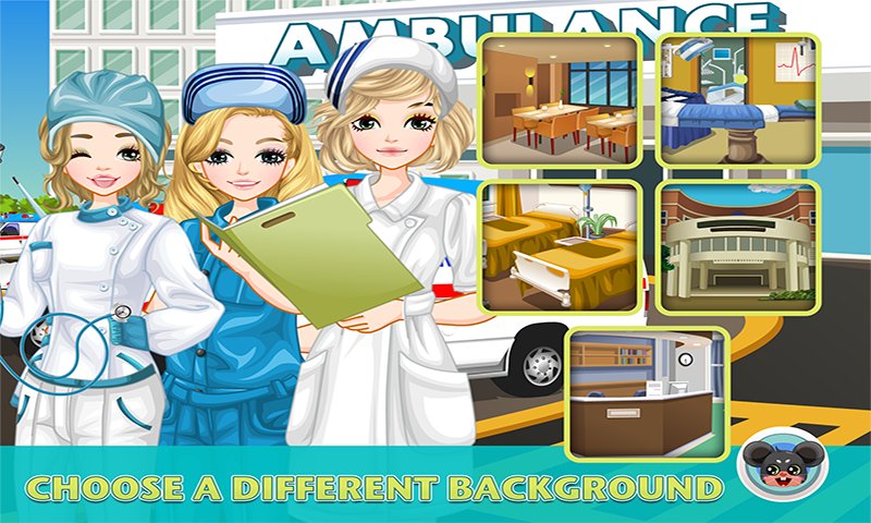 Nurse Fashion – Dress up Game截图1