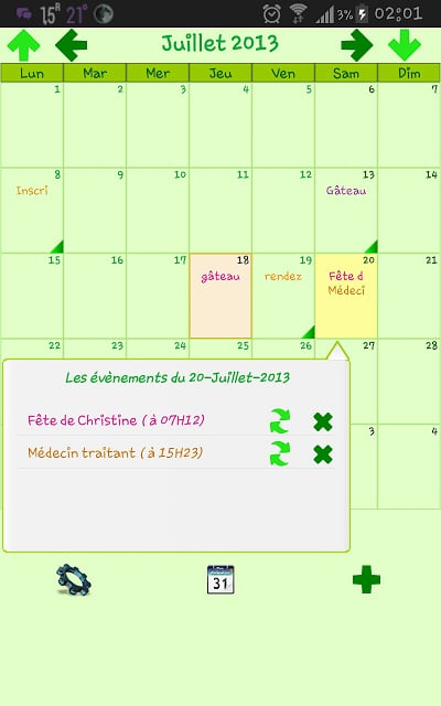 Mon Calendrier截图8