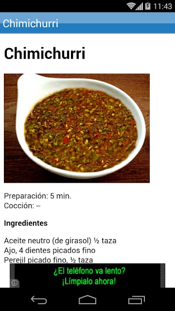 Recetas Argentinas 2.0截图5