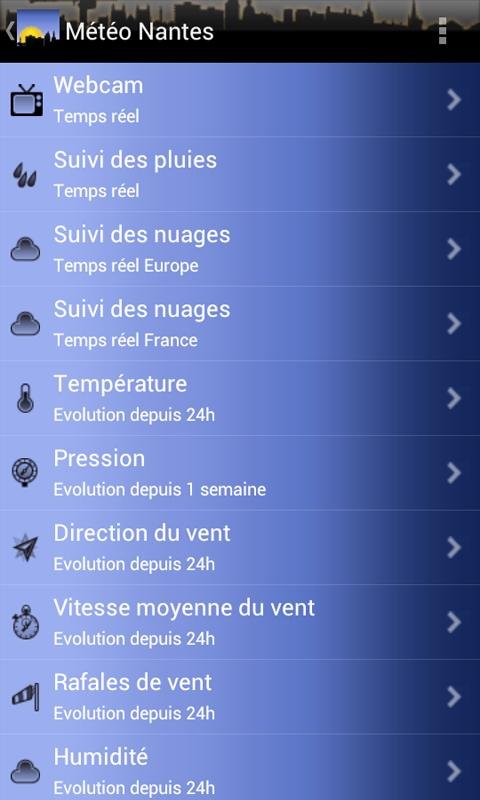 Météo Nantes截图9