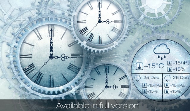 FREE Ice world time cloc...截图4