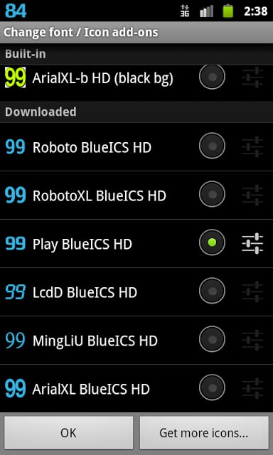 BN Pro BlueICS HD Text截图2