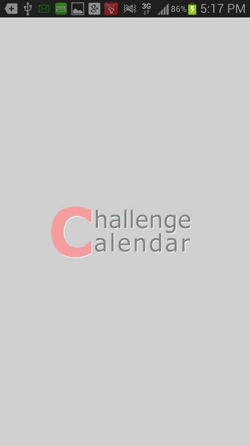 Challenge Calendar (目标 日历)截图1