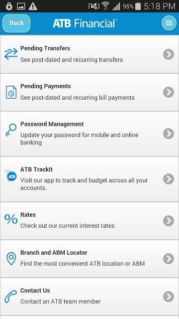 ATB Mobile Banking截图2