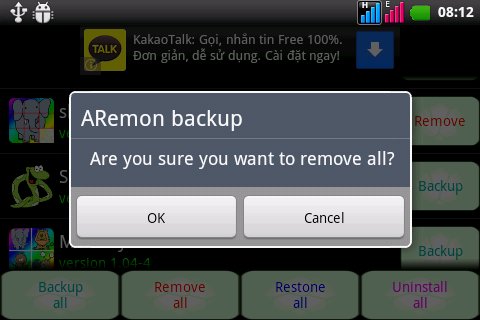 ARemon backup restore manage截图7