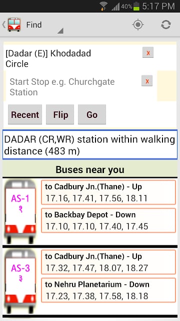 BestBus Route Finder (Old)截图2