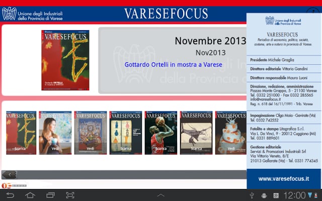 VareseFocus, Varese Magazine截图3