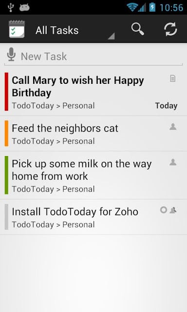 TodoToday for Zoho Projects截图3