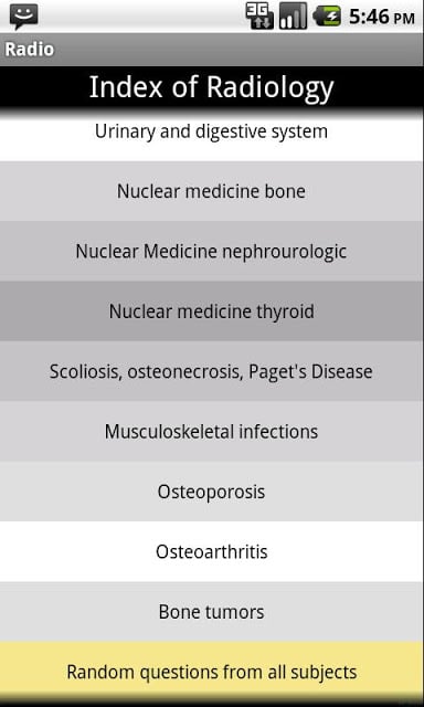 Radiologia en preguntas cortas截图3