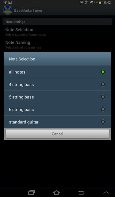 Bass Guitar Tuner截图6