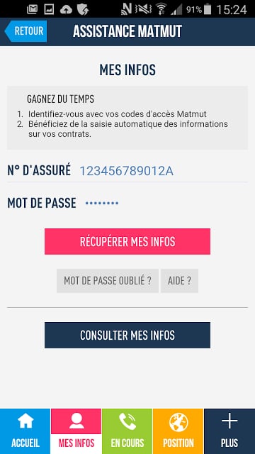Assistance Matmut截图4