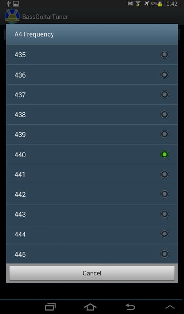 Bass Guitar Tuner截图8