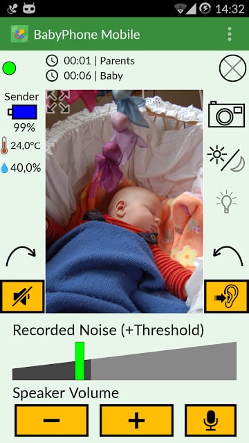 BabyPhone Mobile: Baby Monitor截图3