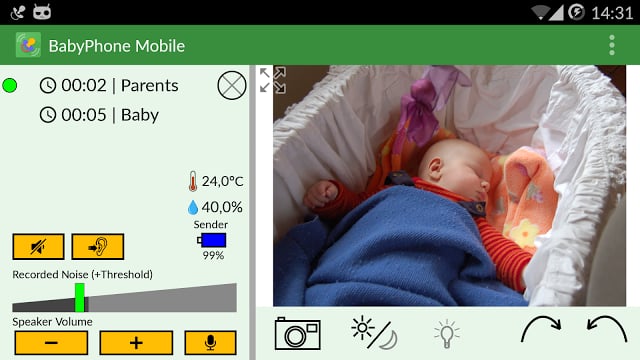 BabyPhone Mobile: Baby Monitor截图5
