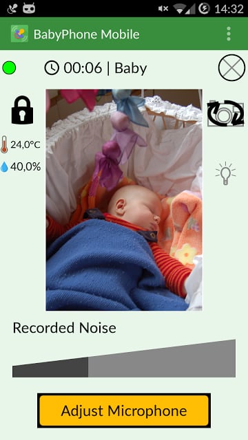 BabyPhone Mobile: Baby Monitor截图1