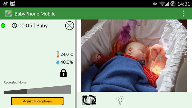 BabyPhone Mobile: Baby Monitor截图9