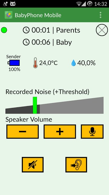 BabyPhone Mobile: Baby Monitor截图4