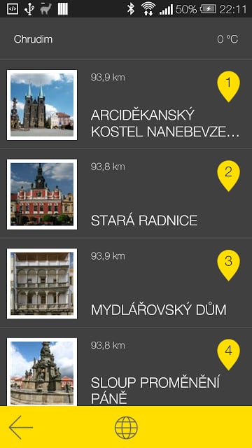Chrudim - audio tour截图7