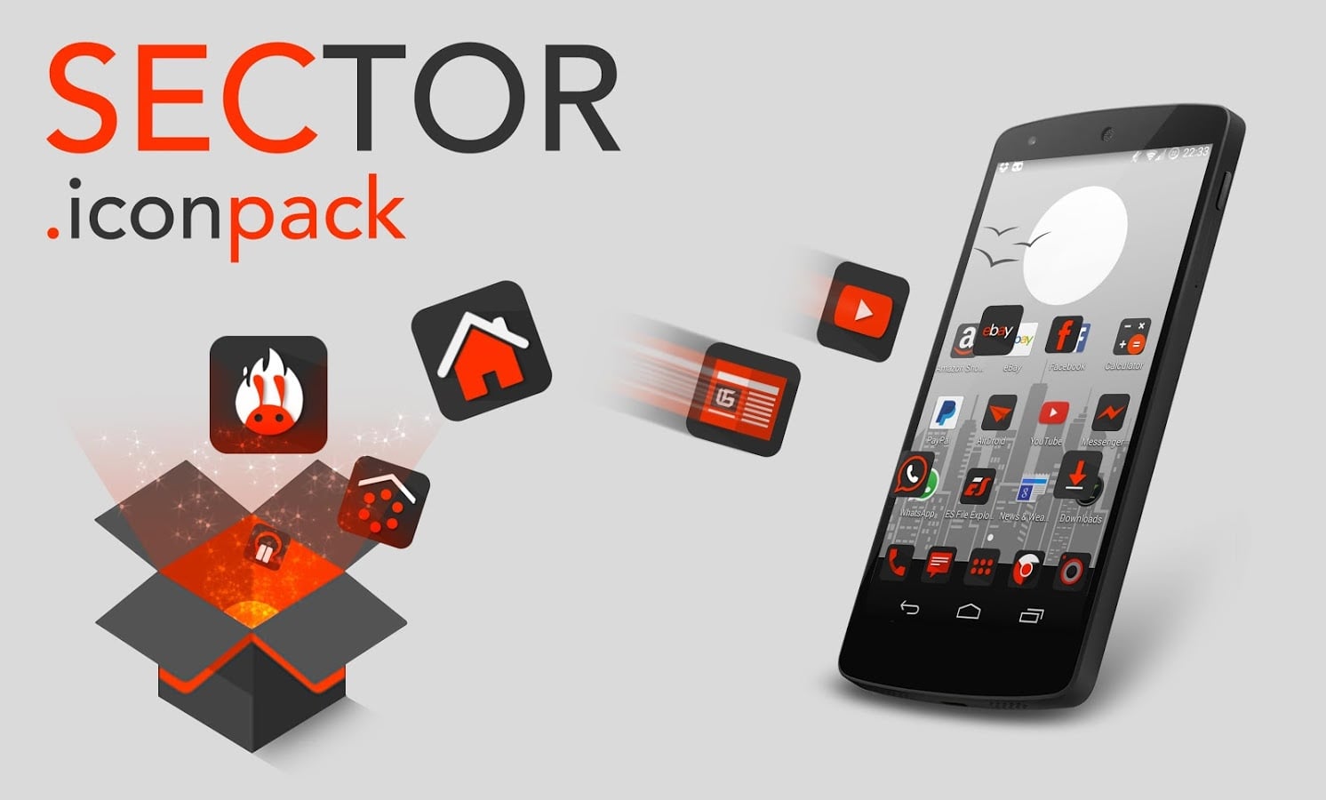 Sector IconPack图标包截图1