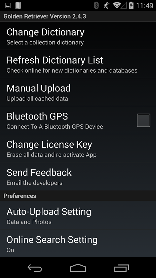 Bluetooth GPS截图2