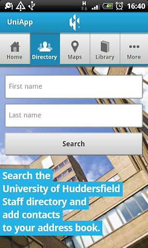 Huddersfield UniApp截图4