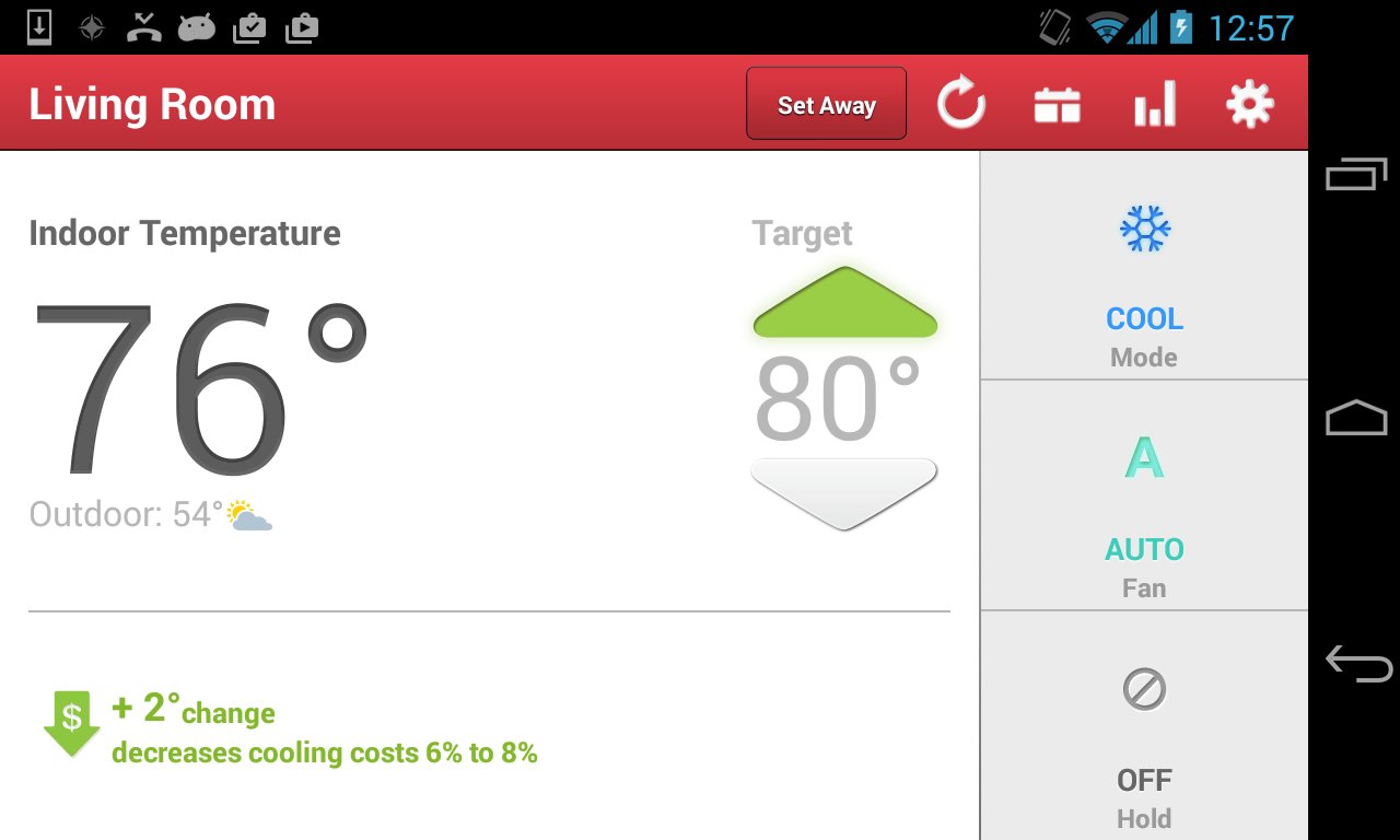 Wi-Fi Enabled Radio Thermostat截图10