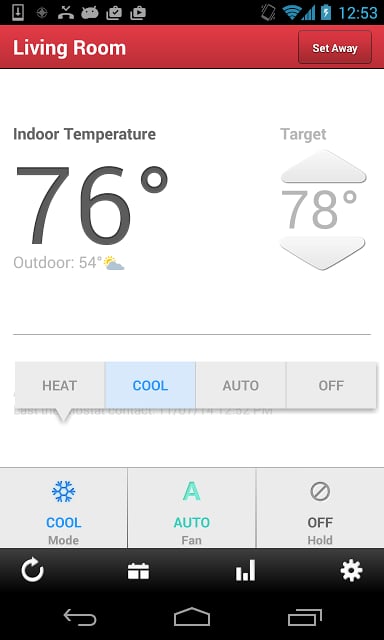 Wi-Fi Enabled Radio Thermostat截图7