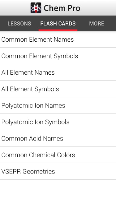 Chem Pro: Chemistry Tutor截图4