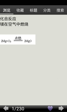 初中化学方程式截图