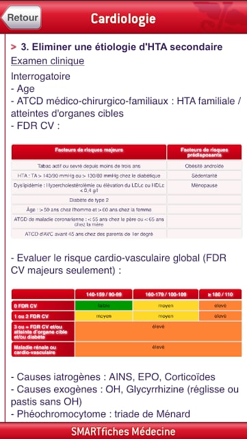 SMARTfiches Cardiologie FREE截图11