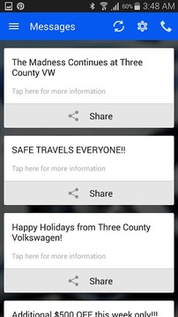 Three County Volkswagen截图
