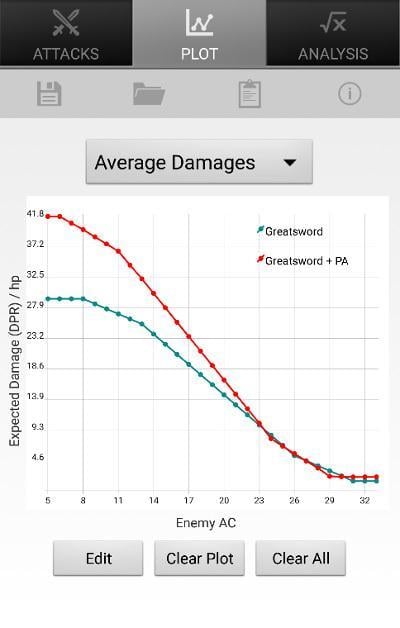 d20 Attack Calc Lite截图1