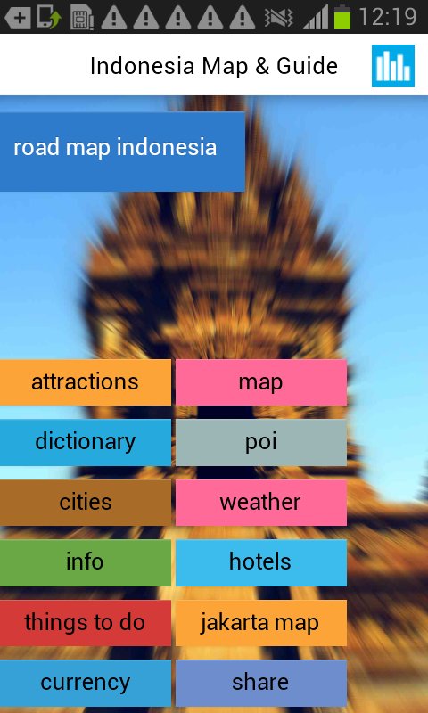 印尼离线地图和天气截图11