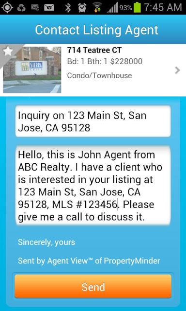 Agent View for Real Estate截图3