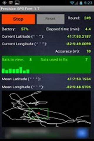高精度GPS Precision GPS Free截图4