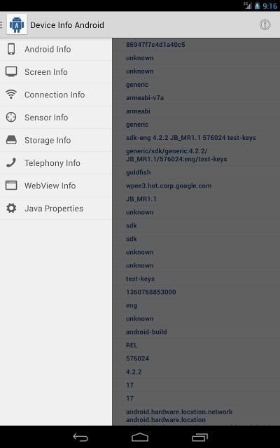 Device Info Android截图3