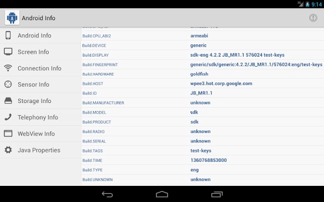 Device Info Android截图9