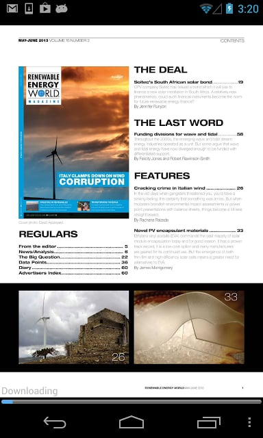 Renewable Energy World Mag截图3