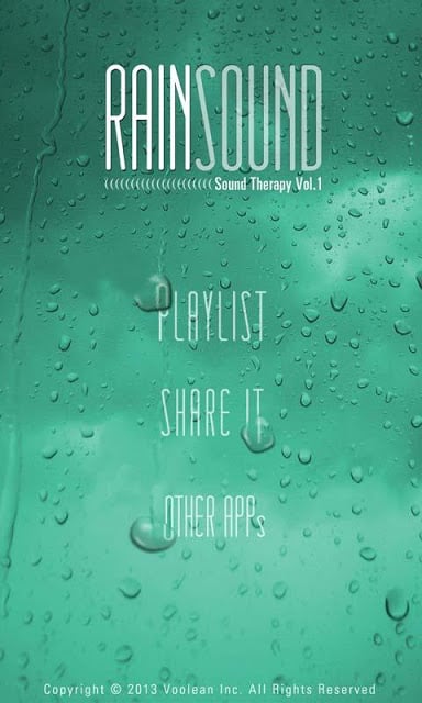 RAIN SOUND - Sound Therapy截图2