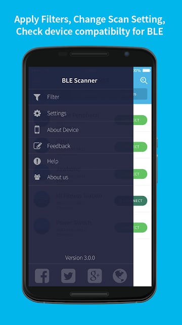 BLE Scanner: Read,Write,Notify截图2