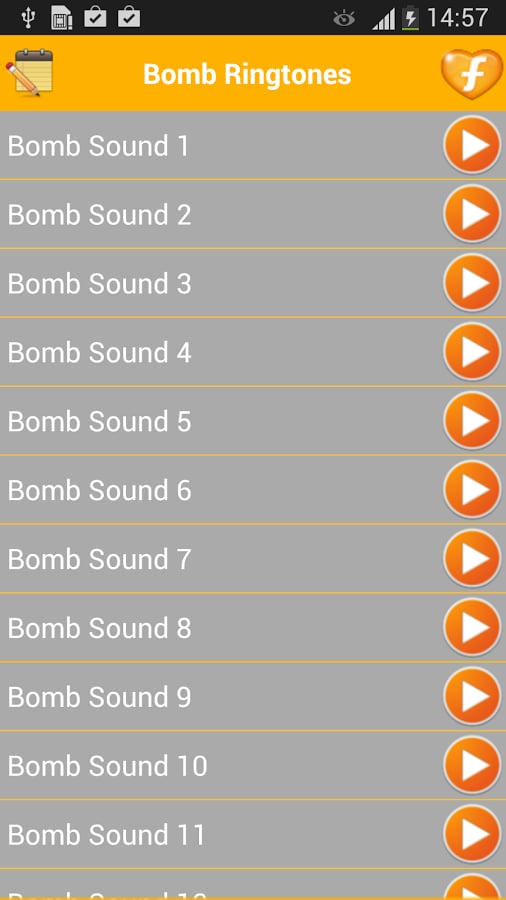 Bomb Sounds Blast Ringtones截图3