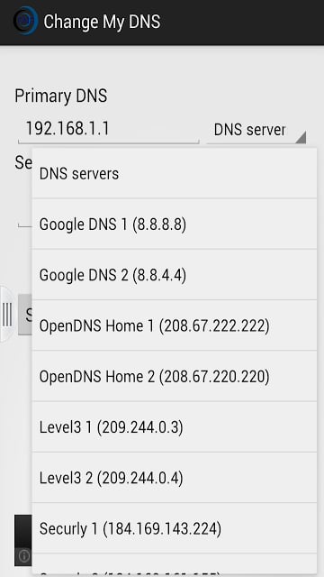 更改DNS截图2